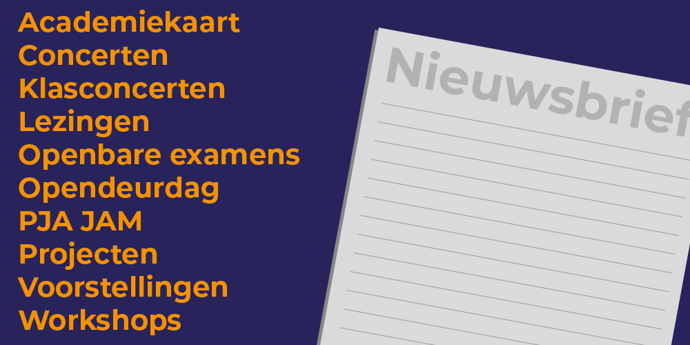 Illustratie van de nieuwsbrief.